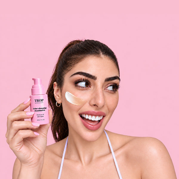 Trop Clean Color-Changing Foundation - shade 1 swatch