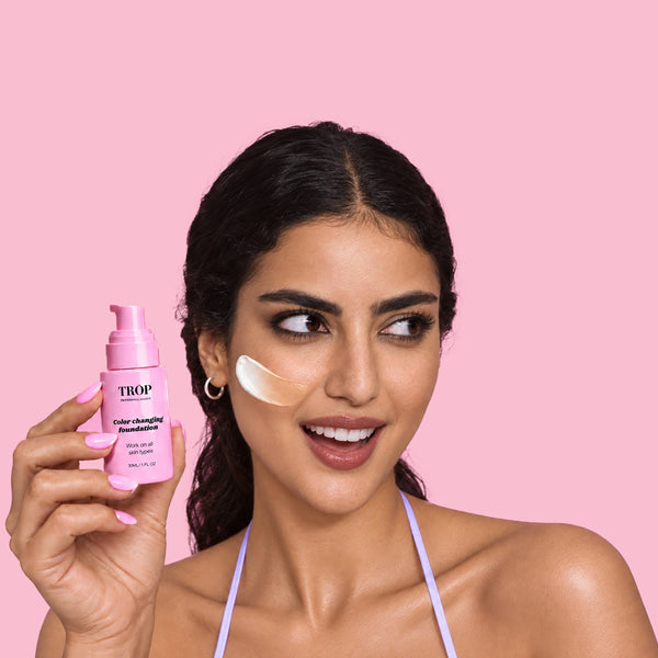 Trop Clean Color-Changing Foundation - shade 3 swatch